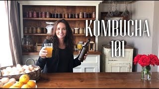 How to Make Kombucha from Start to Finish  STEP BY STEP KOMBUCHA MAKING [upl. by Ahsikar125]