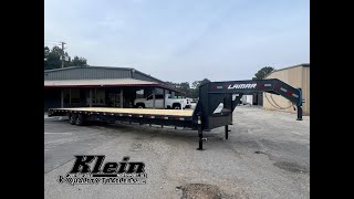 2024 Lamar Trailers 102x40 Gooseneck 14K 14 PLY TIRES Equipment Trailer [upl. by Nod]