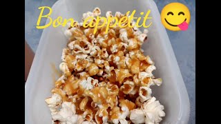 Caramel au Beurre Salé popcorn Netflix CampingCar [upl. by Ahsinek]