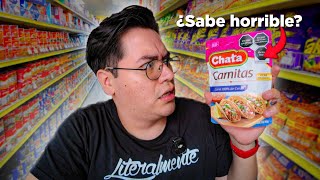 Probando COMIDA MEXICANA instantánea del SUPERMERCADO ¿Sabe rica [upl. by Ahtaela633]