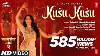 Kusu Kusu Song Ft Nora Fatehi  Satyameva Jayate 2  John A Divya K  Tanishk B Zahrah Khan Dev N [upl. by Annawek]