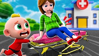 Pregnant Mommy Gets Boo Boo  Take Care of Mommy  Funny Kids Songs amp More Nursery Rhymes [upl. by Kassia952]