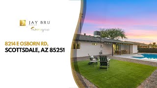 8214 E Osborn Road Scottsdale AZ 85251 Home for Sale [upl. by Anaj]