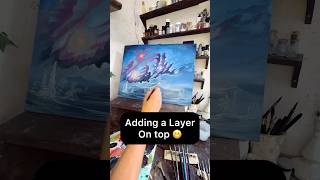 Saving a Painting by Overpainting it oilpainting [upl. by Fisken]