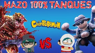 MAZO 100 TANQUES VS krebp South Park Phone Destroyer [upl. by Anairo]