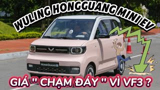 Giá xe Wuling Hongguang Mini EV nhảy múa vì VinFast VF 3 [upl. by Cl701]