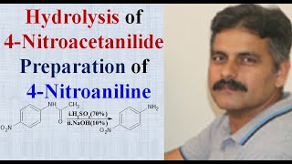 Hydrolysis Preparation of 4Nitroaniline [upl. by Vacla]