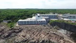 The Cliff House Resort and Spa Ogunquit Maine Aerial view  DJI Phantom 3  Johnny J [upl. by Dawson]