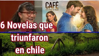 6 Novelas Colombianas más vista en CHILE [upl. by Ardnuahsal]