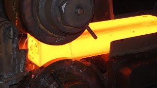 Seamless steel tubes production process with subtitles [upl. by Nylsaj971]