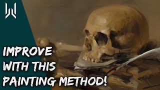 Improve Your Digital Painting Skills FAST  The Gauntlet Method  Digital Painting quotHard Modequot [upl. by Kra]