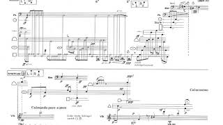 Intérieur I  Helmut Lachenmann with score [upl. by Eatnod990]