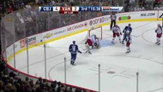 Vancouver Canucks vs Columbus Blue Jackets 10509 [upl. by Itida]