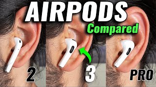 Im Shocked NEW Apple AirPods 3 vs Pro vs 2  IN DEPTH Comparison [upl. by Galasyn]