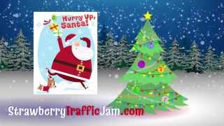 Christmas Songs for Kids to Perform Sing amp Dance  quotHurry Up Santaquot [upl. by Idahs]