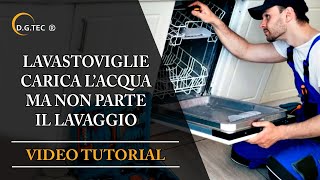 Lavastoviglie carica acqua ma non parte il lavaggio [upl. by Muryh209]