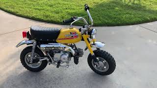 1976 Honda Z50 fully restored [upl. by Kati655]