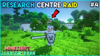 Research Centre Raid  Minecraft Jurassic Park  Survival 4  THE COSMIC BOY [upl. by Emmer19]