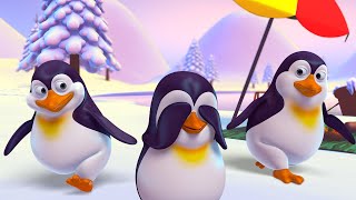 Penguins Hide and Seek Song  More Baby Songs by FunForKidsTV  Nursery Rhymes [upl. by Esertal]