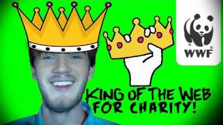 KING OF THE WEB FOR CHARITY  Fridays With PewDiePie  Part 15 [upl. by Amaty566]