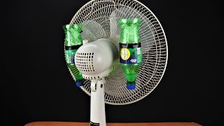 How to Make Air Conditioner at Home using Old Fan amp Plastic Bottle [upl. by Uund]