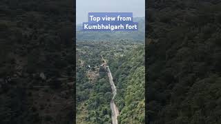 Top View from Kumbhalgarh fort  Rajasthan  kumbhalgarhfort rajasthan topview [upl. by Notneiuq337]