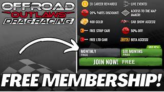 Offroad Outlaws Drag Racing  How To Get Membership For Free [upl. by Bajaj]