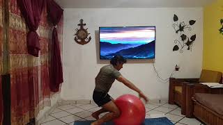 Pilates con Balón clase completa [upl. by Accebar]