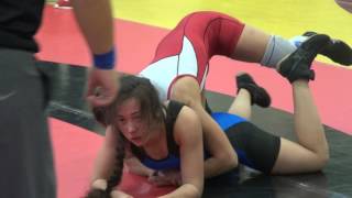 2016 Toronto Open FW48kg Cassandra Ruffenach McMaster vs Farrantina Gatta Brock [upl. by Essyla]