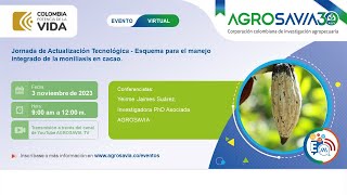 Jornada de actualización tecnológica  Esquema para el manejo integrado de la moniliasis en cacao [upl. by Caldeira]