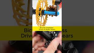 Bicycle Chainless Drive of Roller Gears cad3d solidworks mechanical mechanism engineering [upl. by Soraya674]