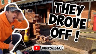 English bond crash repair bricklaying brickwork crashdamage [upl. by Nosylla]