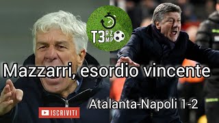 Interviste post partita Gasperini e Mazzarri AtalantaNapoli 12 [upl. by Ellehcam489]