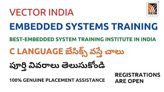 Placement training for freshers Embedded systems jobs Fresher placement 2022 [upl. by Animas835]