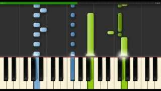 Saint Agnes and the Burning Train  Synthesia Piano Tutorial 30 [upl. by Ogdan]