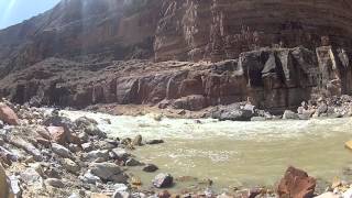 Warm Springs Rapid  Yampa River Spring 2013 [upl. by Senoj]