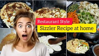 How to make Sizzler Recipe at Home ll ಸಿಜ್ಲರ್ ಈಗ ಮನೆಯಲ್ಲಿ ಮಾಡಬಹುದು ತಪ್ಪದೆ ಈ ವಿಡಿಯೋ ನೋಡಿ ll 😋 😍 [upl. by Lewan]