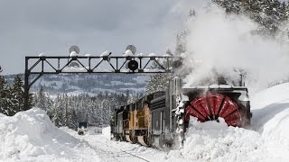 Rotary Snow Plow Returns to Donner Pass [upl. by Tennes]