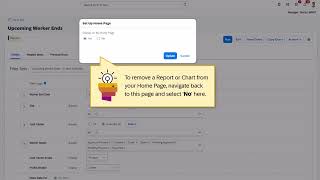 Adding Reports and Charts to a Users Home Page in SAP Fieldglass  SAP Microlearning [upl. by Seuqram]