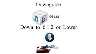 How To Downgrade From iOS 613 To 511 or lower on iPhone 4  3GS iPod Touch 4g [upl. by Pettit]