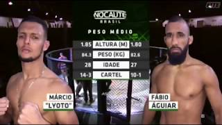 Fabio Aguiar vs Marcio Lyoto  Aspera FC 55  Full Fight  MMA [upl. by Hekker668]