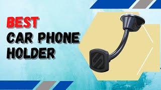 Best Car Phone Holder Scosche MagicMount Magnetic Car Phone Holder Review [upl. by Sirkin]