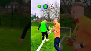 3 Points Challenge  Football Skills Handshakes amp Goals in Action [upl. by Valera]