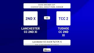 Lanchester CC 2nd XI Vs Tudhoe Cc 2nd XI [upl. by Jarrell576]