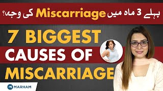 7 Biggest Causes of Miscarriage  Early Miscarriage Symptoms [upl. by Hardman]