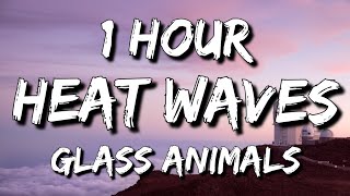 Glass Animals  Heat Waves Lyrics 🎵1 Hour [upl. by Nwahsad]