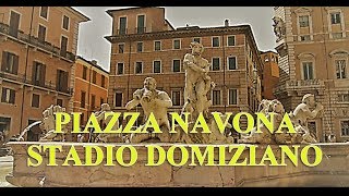 PIAZZA NAVONA  DOMITIANS STADIUM SITE  ROME [upl. by Maitilde169]