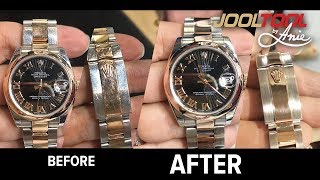 How to Polish a Rolex on the JOOLTOOL [upl. by Amabel]