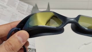 Unboxing Gafas Natación Speedo Hydropulse Mirror Azul marinoGris óxido [upl. by Riatsala]