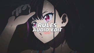 rules  doja cat edit audio [upl. by Ynaoj]